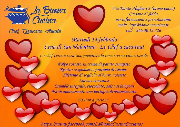 cena san valentino