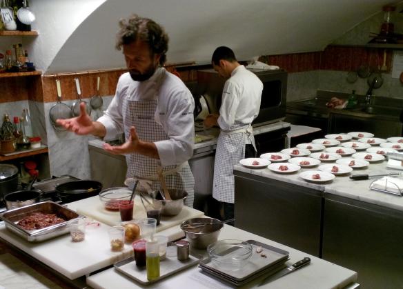 A lezione da Carlo Cracco