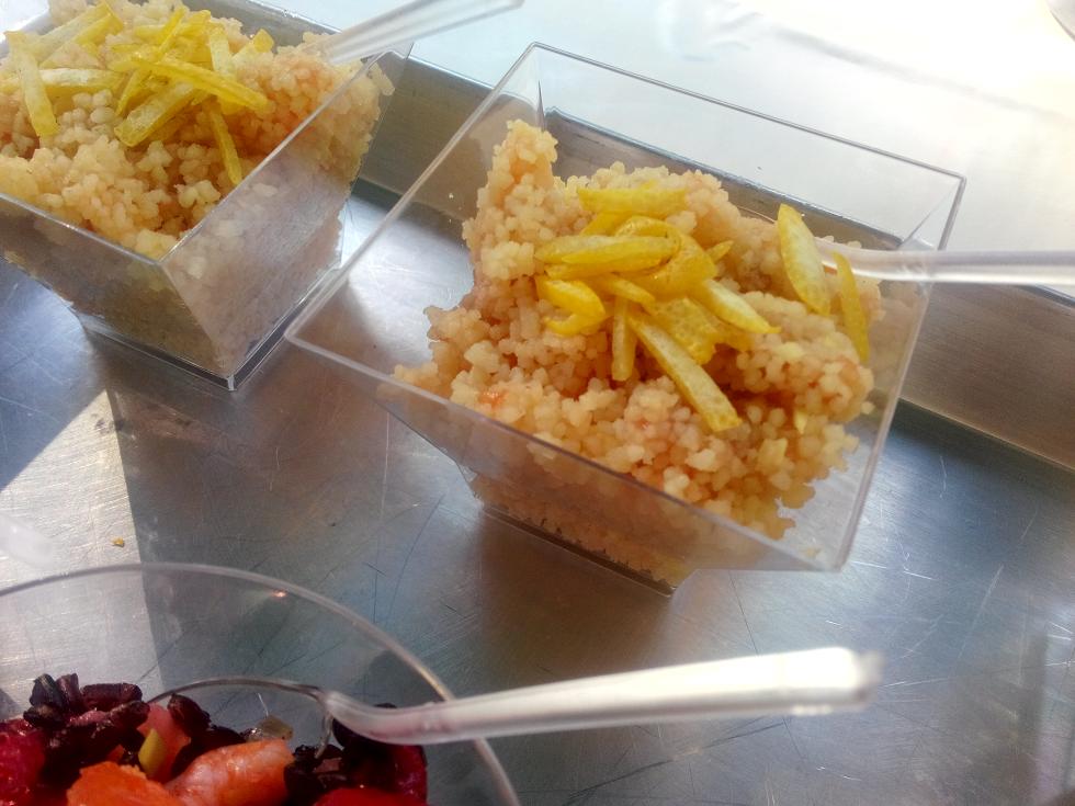 cous cous salmone zenzero limone